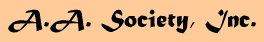 AA Society Header